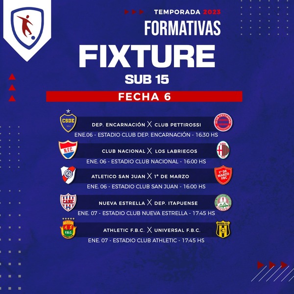 Liga Encarnacena de fútbol anuncia el inicio del torneo de verano en categorías juveniles