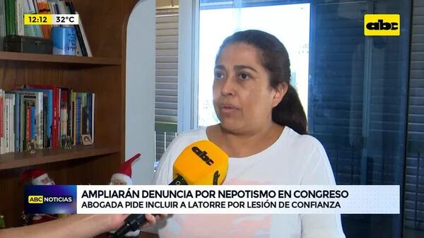 Video: ampliarán denuncia por nepotismo en Congreso - ABC Noticias - ABC Color
