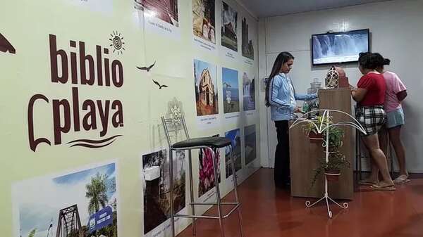Reactivan Biblio Playa Encarnación para incentivar la lectura en época de turismo - Viajes - ABC Color