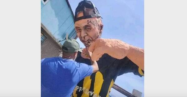 Ofrecen estatua de Ke Personajes: ¿Alguien la quiere para su jardín?