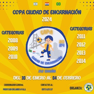¡Encarnación se prepara para recibir a los futuros campeones en la Copa Ciudad 2024!