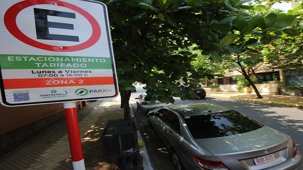 Frenan multas del estacionamiento tarifado por 15 días ante muchas quejas - Noticias Paraguay