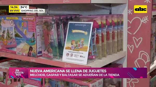 Nueva Americana se llena de juguetes: Melchor, Gaspar y Baltasar se adueñan de la tienda - Ensiestados - ABC Color