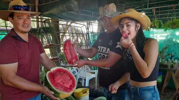 Mañana se inicia la XXVIII edición de la Fiesta Nacional de la Sandía en Paso Güembé - Espectáculos - ABC Color