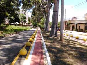 Avanza construcción de bicisenda Vittorio Curiel - San Lorenzo Hoy