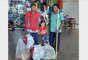 DT de Loma Plata que pedía pelotas, recibió ayuda del rollo