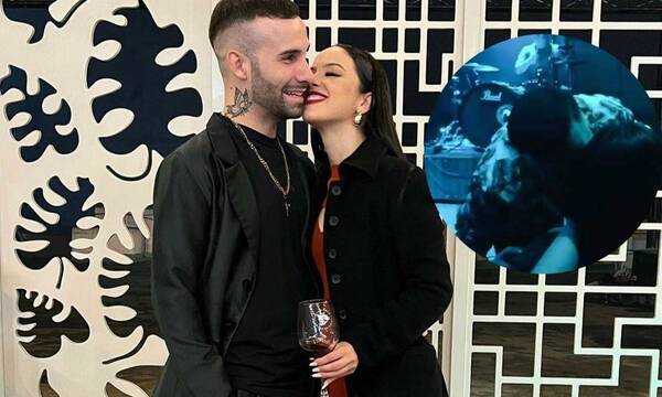 [VIDEO] Cantante de Mama Santa hizo honor a su canción y su novia le bloqueó en seco