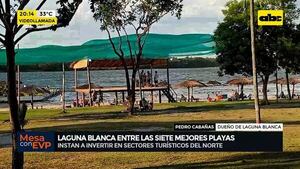 Video: Laguna Blanca entre las siete mejores playas de Paraguay - Mesa de Periodistas - ABC Color