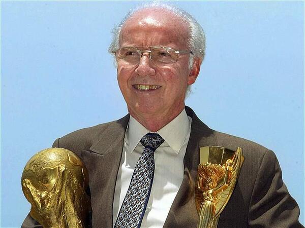 Falleció leyenda del fútbol rapai: Mario Zagallo