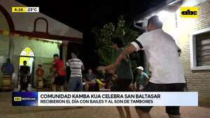 Video: comunidad Kamba Kua celebra San Baltasar  - ABC Noticias - ABC Color