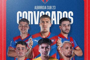 Versus / Cerro Porteño felicita a sus convocados a la Albirroja para el Preolímpico 2024
