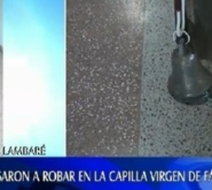 Hurtaron víveres y valiosos objetos de una capilla en Lambaré - Paraguay.com