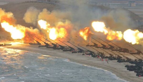 Corea del Norte dispara 60 obuses cerca de isla surcoreana - ADN Digital