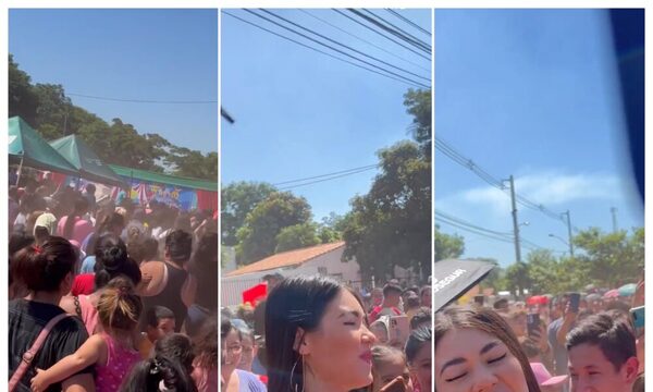(VIDEO)Impresionante concurrencia para compartir con Laurys Diva el día de Reyes