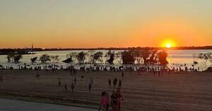 La Nación / Fiesta Hawaiana estrena playa municipal de Pilar