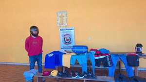 PJC: Atrapan a ladrón que intentó huir en un taxi con las evidencias