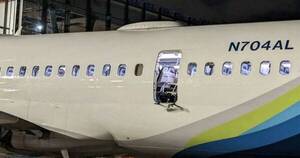 La Nación / Vuelo de Alaska Airlines perdió ventanilla en el aire