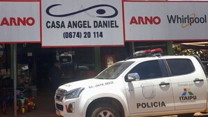Atracan comercio en O'Leary y llevan dinero, celulares y electrodomésticos
