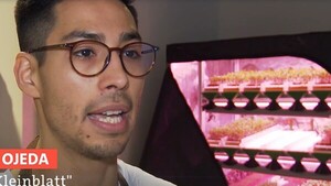 Joven paraguayo logra galardón con granja vertical orgánica en Alemania