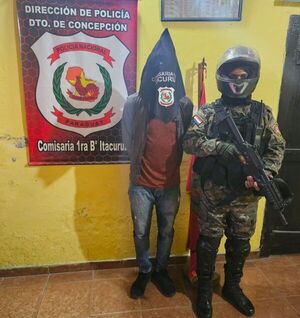Aprehensión en Concepción: Decomisan Cocaína y Arrestan a Individuo en Acción Policial