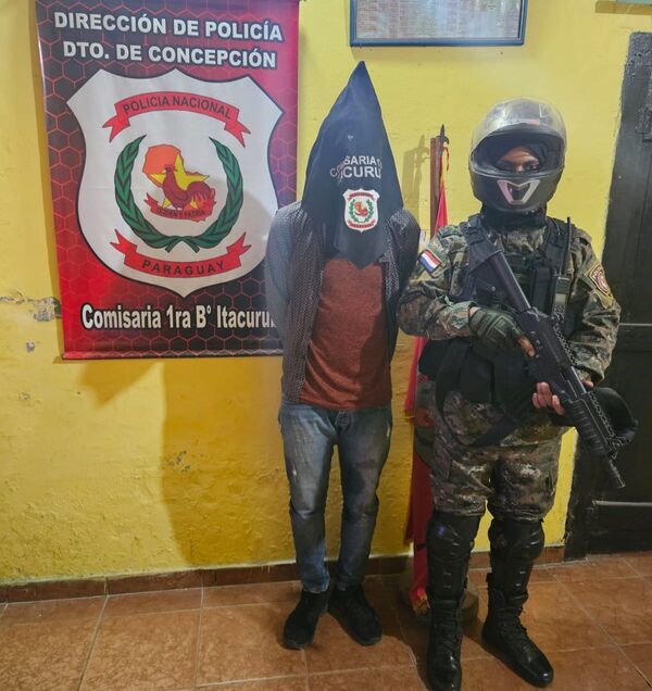 Aprehensión en Concepción: Decomisan Cocaína y Arrestan a Individuo en Acción Policial