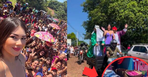 La Nación / Laurys Dyva llenó de alegrías el “Día de Reyes” en Ypané