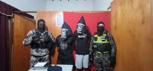 Video: motochorros son detenidos infranganti por agentes Lince - Policiales - ABC Color