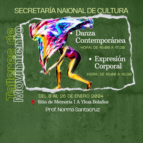 Inician este lunes talleres de danza contemporánea gratuitos - .::Agencia IP::.