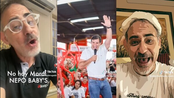 El humor político versus los nepo babies: Albert Benítez anuncia más "escraches musicales"