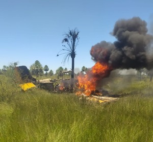 Accidente aéreo en zona Luque-San Bernardino: están tomando medidas para saber las causas