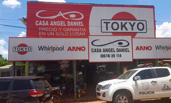 Roban dinero, celulares y electrodomésticos durante atraco en comercio de Juan E. O’Leary – Diario TNPRESS