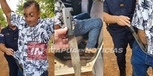 APREHENDIERON A SUJETO CON UN MACHETILLO EN EL B° CHAIPE DE ENCARNACIÓN - Itapúa Noticias