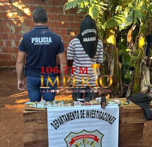 En allanamiento de vivienda, detienen a un joven con drogas en General Genes - Radio Imperio 106.7 FM