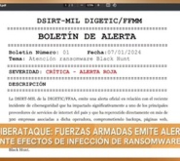 Instituciones del Estado deben priorizar ciberseguridad, dice Mitic - Paraguay.com