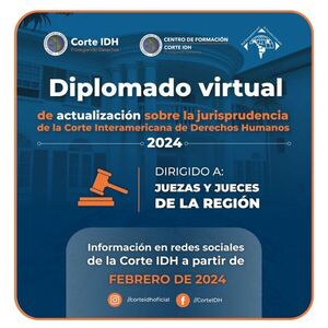Invitan a participar del Diplomado organizado por la Corte IDH