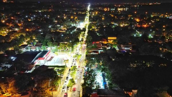 ANDE inaugura alumbrados LED y mejora el sistema eléctrico de San Bernardino - El Independiente