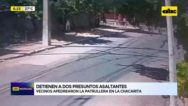 Video: Detienen a dos presuntos asaltantes - ABC Noticias - ABC Color