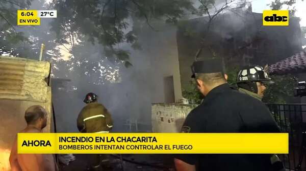Video: Incendio en la Chacarita - ABC Noticias - ABC Color