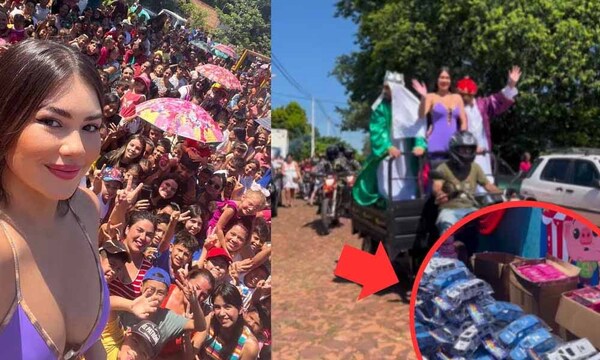 Laurys Dyva llenó de alegrías el “Día de Reyes” en Ypané – Prensa 5