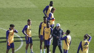 El Real Madrid cierra la preparación de la Supercopa con Kroos y Mendy