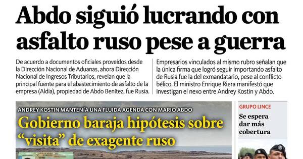 La Nación / LN PM: edición mediodía del 8 de enero
