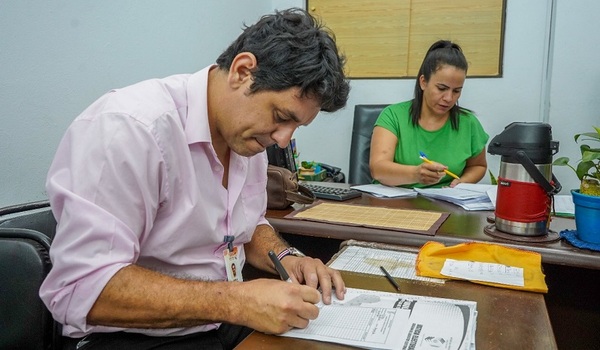 Recepcionan talonarios del RCP 2023 sin contratiempos