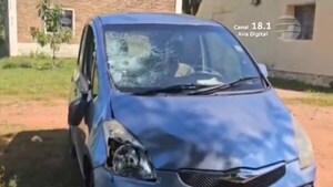 Paraguarí: Mujer atropella a ciclista, huye, choca a otro auto y da positivo al alcotest