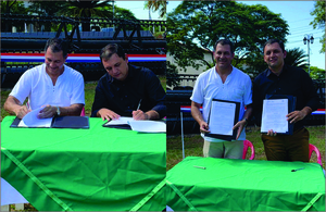 Histórica firma de convenio entre Gobernación de Misiones y el Ministerio de Agricultura y Ganaderia