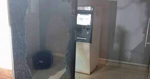 Diario HOY | Intentan arrancar sin éxito otro cajero automático, esta vez en Itapúa