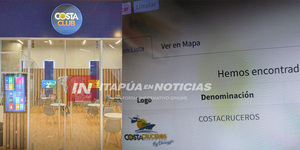 A PESAR DE LAS DENUNCIAS EMPRESA “COSTA CRUCEROS” SIGUE OPERANDO EN ENCARNACIÓN - Itapúa Noticias