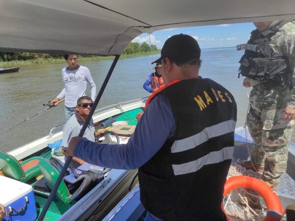 Operativo de control e incautación en Ayolas: medidas para garantizar la sostenibilidad pesquera