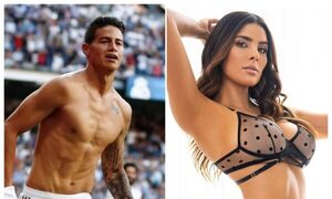 ¡James Rodríguez le echó ojo a exMiss paraguaya!