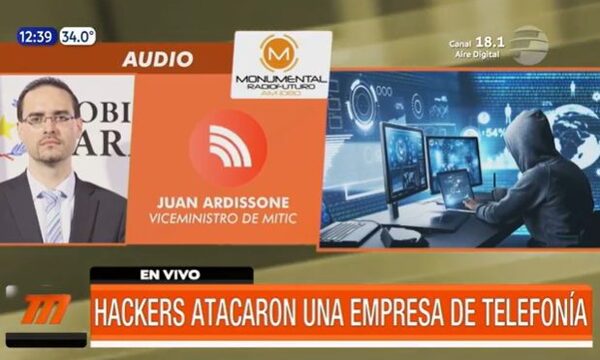 Confirman ataque de hackers a una empresa de telefonía en Paraguay | Telefuturo