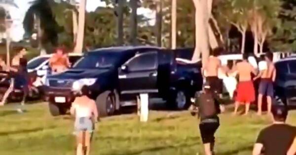 La Nación / Gresca en balneario de Horqueta terminó con un baleado